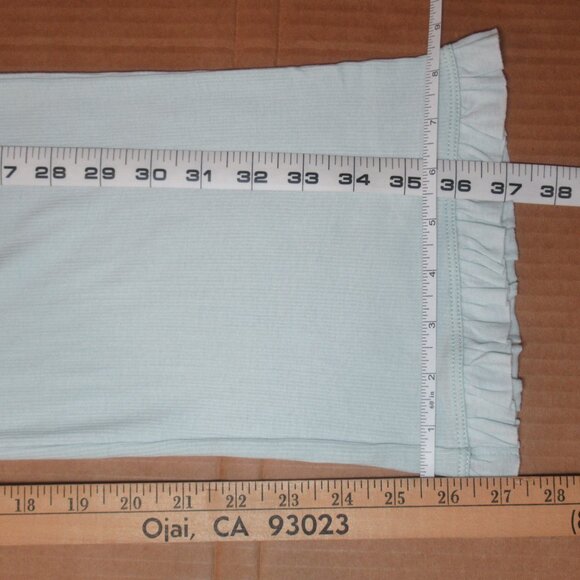 NWT Skin Organic Pima Cotton Pajama Pants | Seafoam Green - Picture 6 of 16